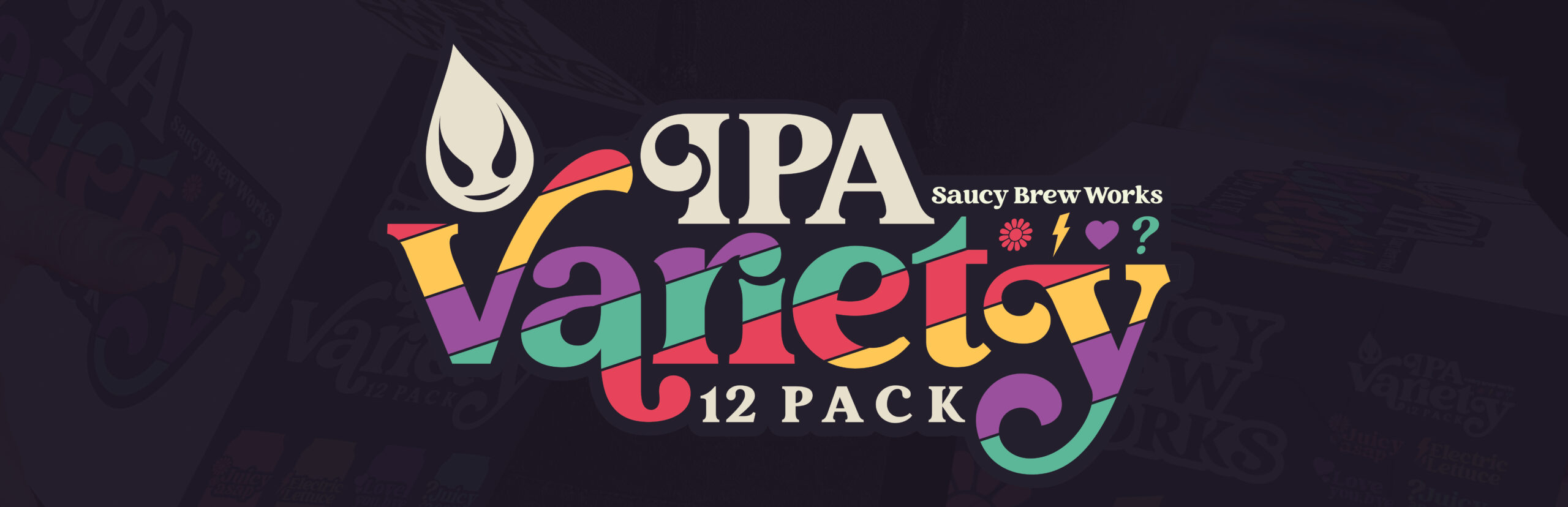 Saucy Brew Works IPA variety 12 pack