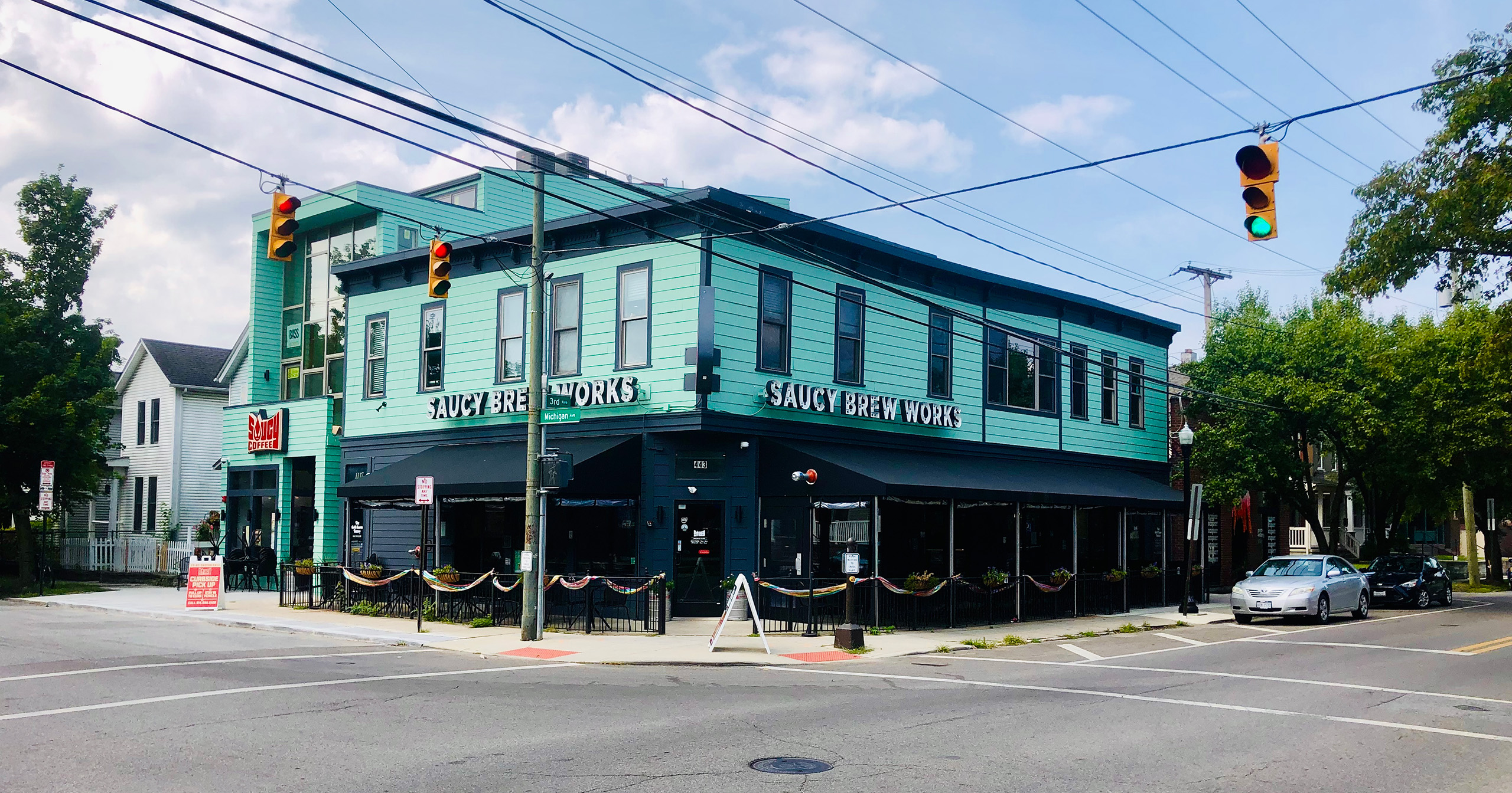 Saucy Brew Works Columbus building