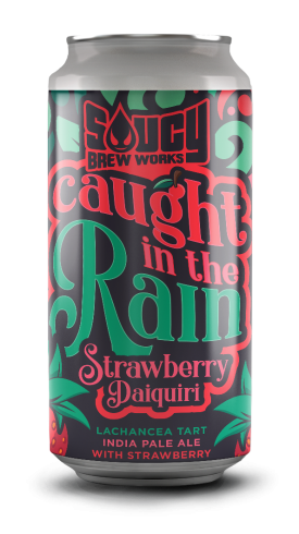 Caught in the Rain Strawberry Daiquiri beer can